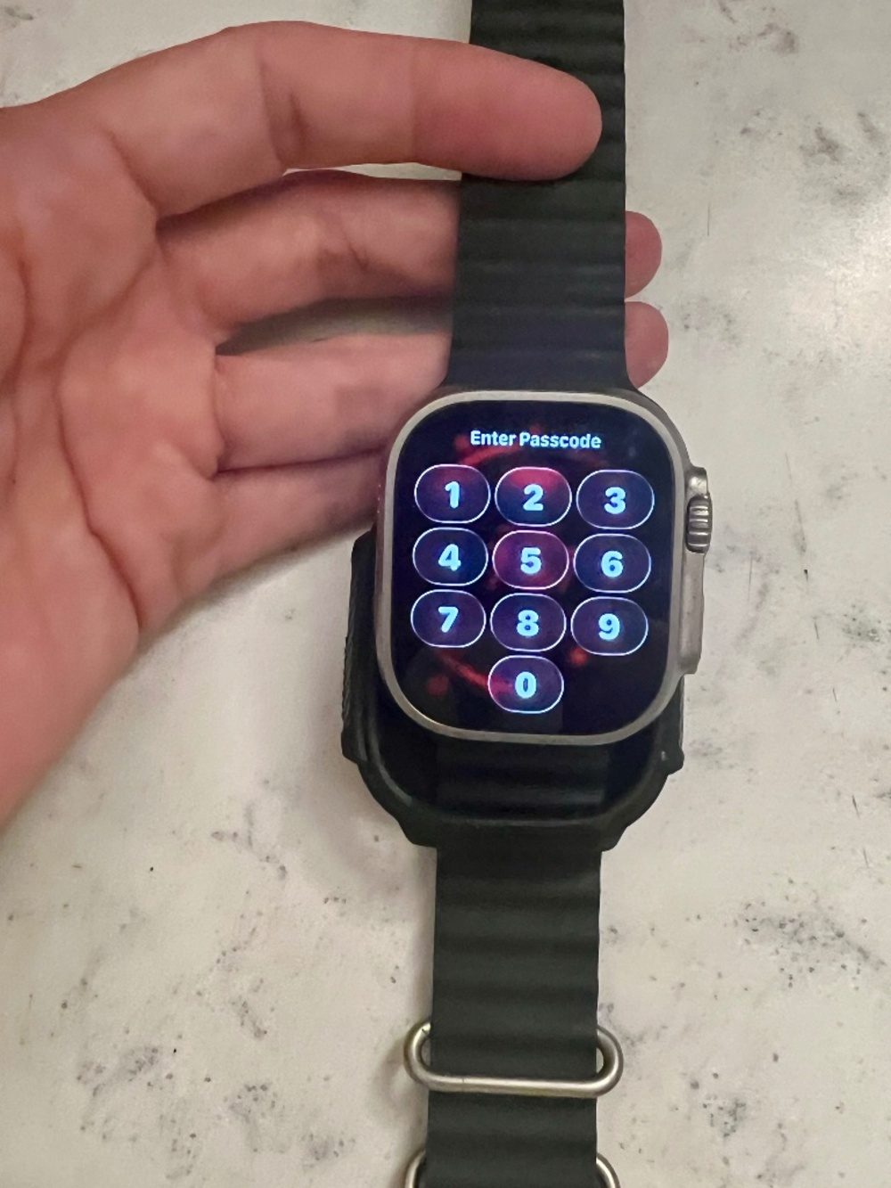 Apple Watch Ultra 2 - 49mm Natural Titanium with Rugged Armour Band